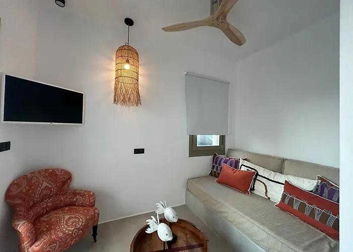 Paros B With Private Jacuzzi 度假居 纳乌萨