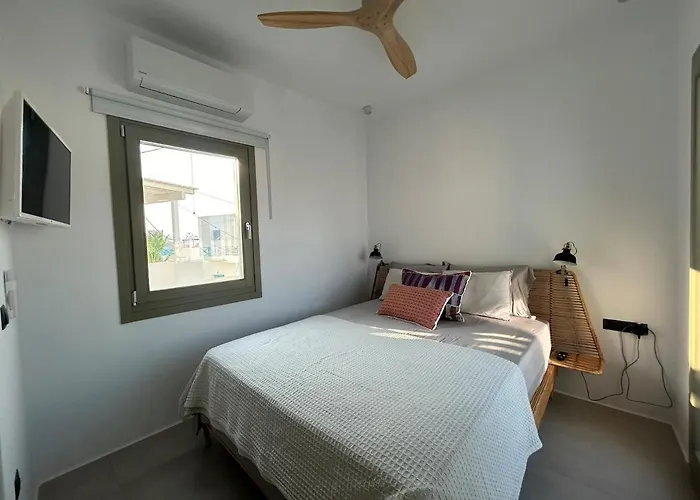 Paros B With Private Jacuzzi 度假居 纳乌萨